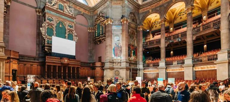 An event taking place in McEwan Hall