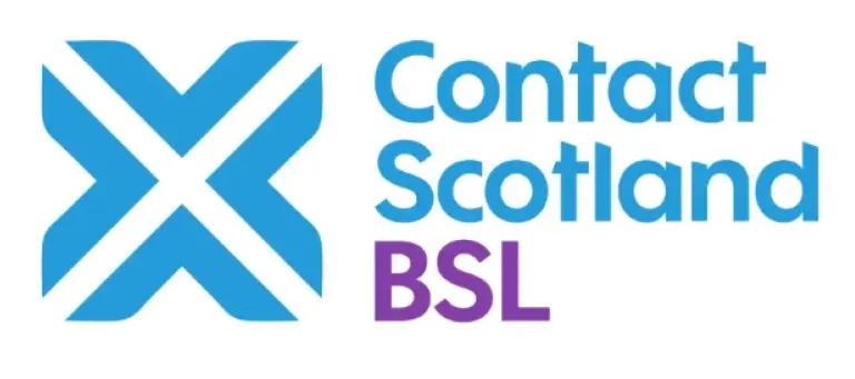 Contact Scotland BSL Logo