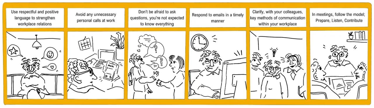 comic strip for Become Professional