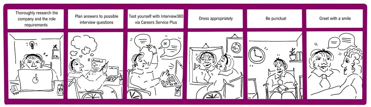 comic strip for Make it Happen