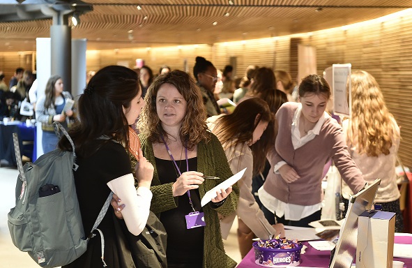 Exhibitor Interaction at Fair